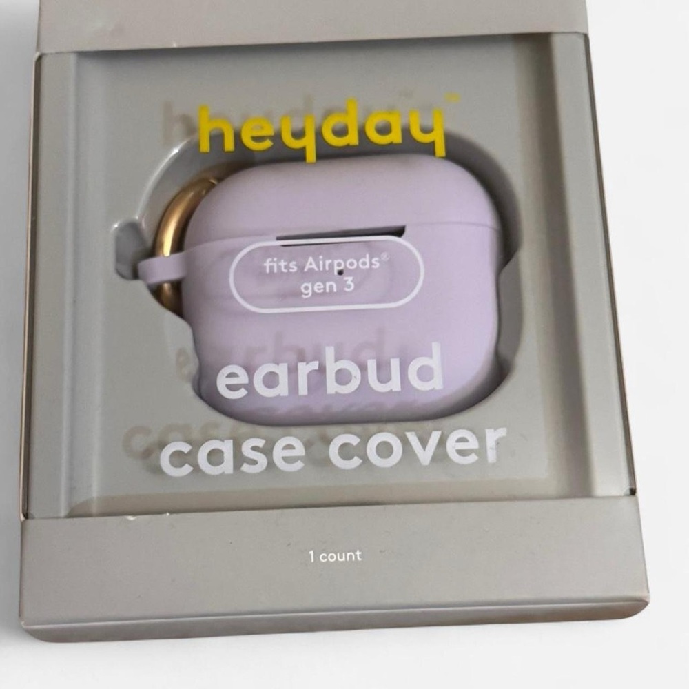 Heyday Lavender Earbud Case for AirPods Gen 3